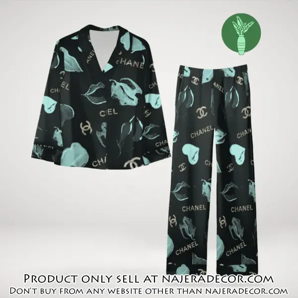 Trending luxury chanel satin pajama set pjs1040 njr3813169